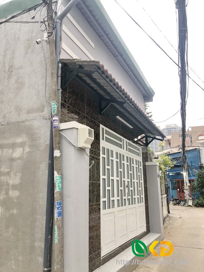 Bán nhà 1 lửng mặt tiền hẻm 803 đường Huỳnh Tấn Phát Quận 7